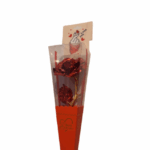 Trandafir Decorativ în Cutie – Cadou Elegant „Best Wishes”