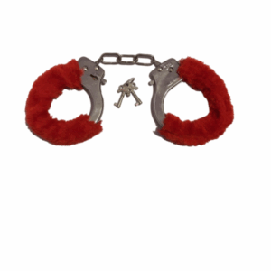 Cătușe cu Blăniță Roșie – Accesoriu pentru Momente Inedite