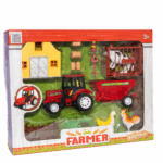 Set Ferma - Camion cu Animale si Accesorii Ferma
